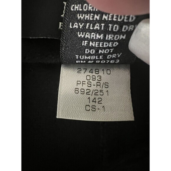 Body By Victoria Black Straight Pencil Zipper Back Knee High Skirt Size 4 - Picture 5 of 6